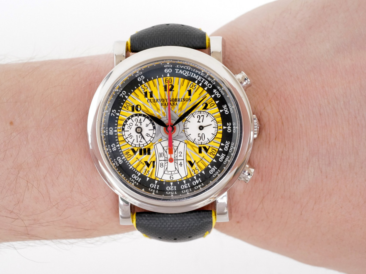 Швейцарские часы Cuervo y Sobrino Torpedo Tour Espana 2006