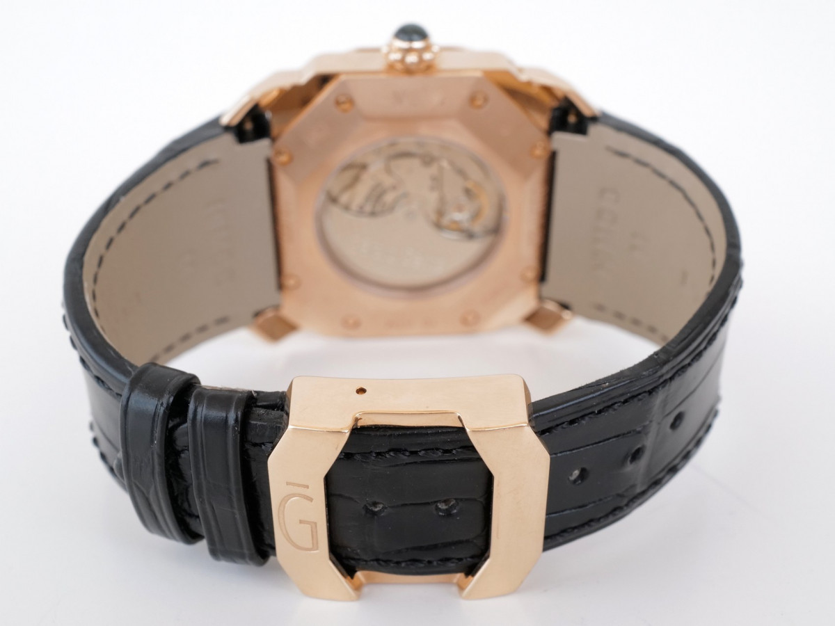 Швейцарський годинник Gerald Genta Octo 48-Month Moon Phase Perpetual Calendar 18K Rose Gold