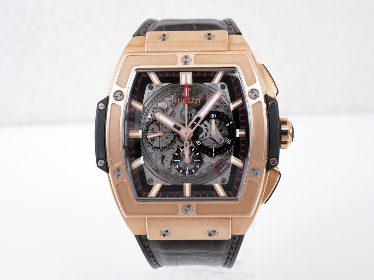 Швейцарские часы Hublot Spirit of Big Bang King Gold Chronograph 18K Rose Gold