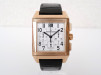 Швейцарские часы Jaeger-LeCoultre Reverso Squadra Chronograph GMT 18k Rose Gold