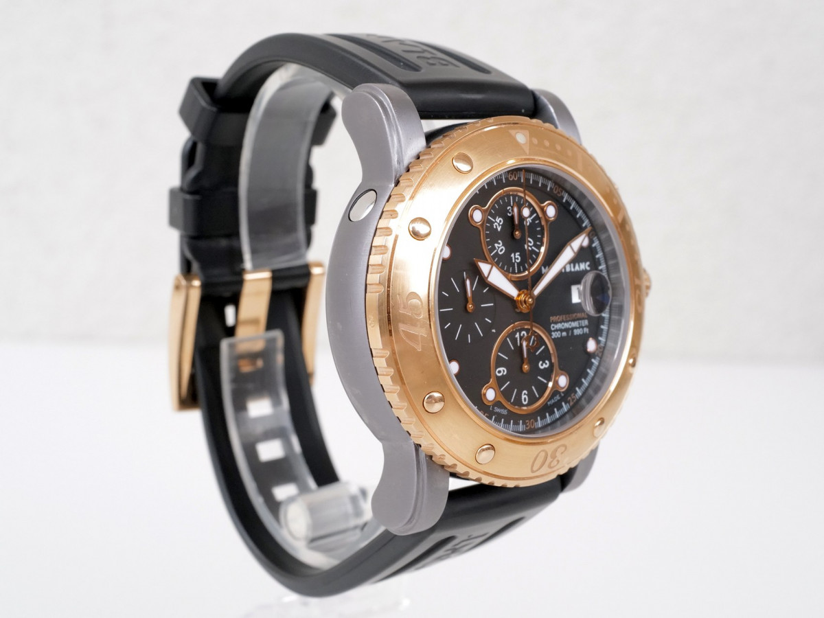 Швейцарские часы Montblanc Sport XXXL Chronograph Tantalum 18K Rose Gold Automatic
