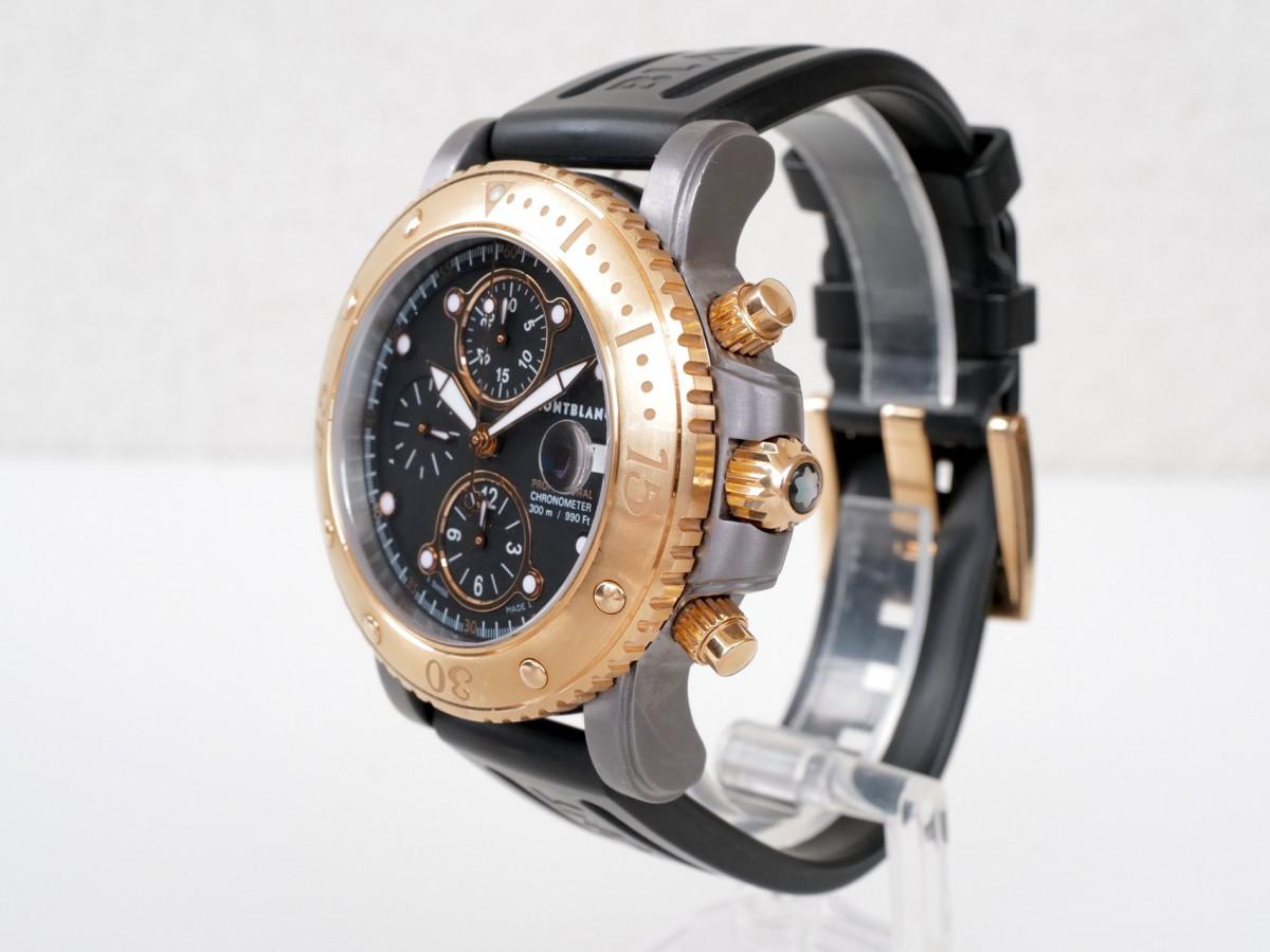 Швейцарские часы Montblanc Sport XXXL Chronograph Tantalum 18K Rose Gold Automatic