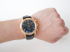 Швейцарские часы Omega De Ville Hour Vision Co-Axial 18K Rose Gold Blue Dial Chronograph
