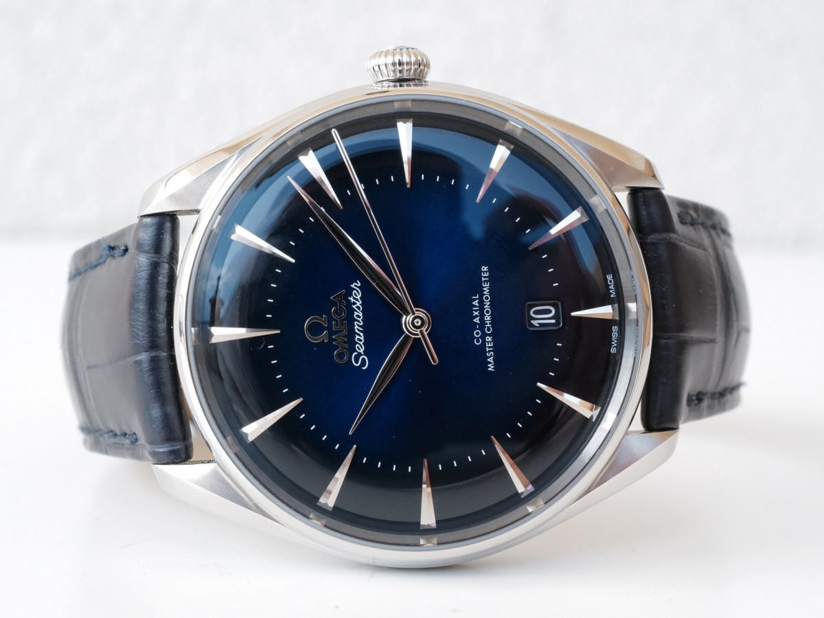 Швейцарские часы Omega Seamaster London Boutique Edition Limited Blue Dial Co-Axial Master Chronometer