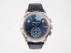 Швейцарський годинник Patek Philippe Complications Annual Calendar Flyback Chronograph Platinum 950 Blue Dial