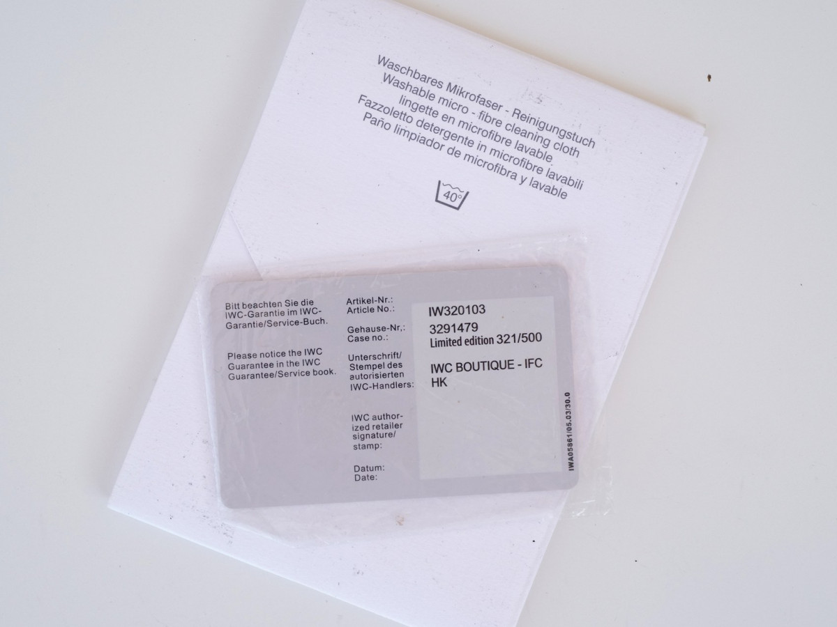 Swiss watch IWC Pilot Antoine De Saint Exupery Limited Edition 18K Rose Gold Power Reserve