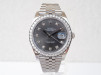 Швейцарские часы Rolex Datejust 41 Rhodium Diamond Dial Diamond Bezel Jubilee Bracelet