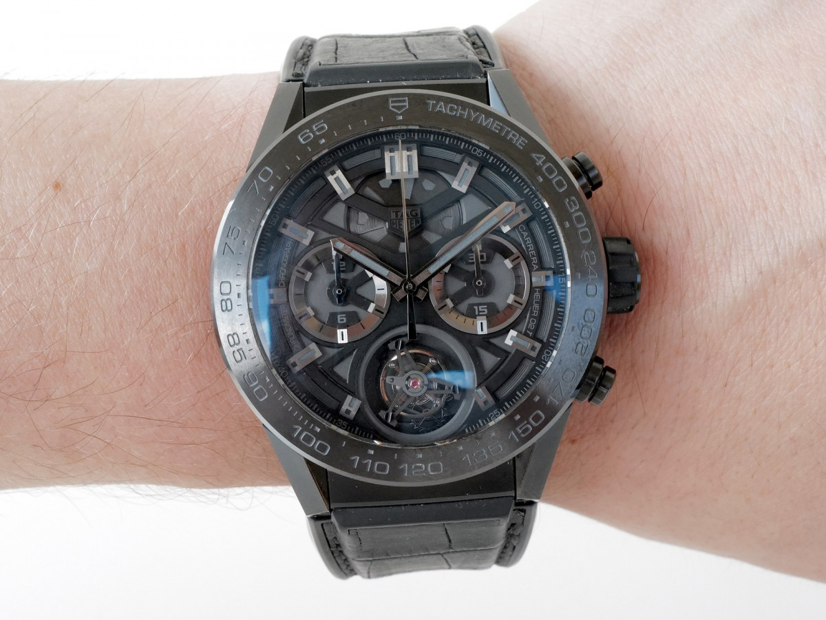 Swiss watch TAG Heuer Carrera Tourbillon Phantom Limited Edition