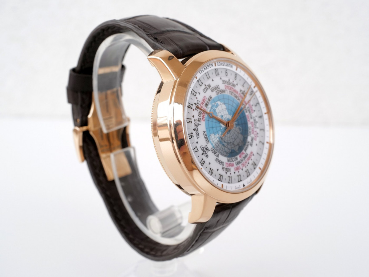Швейцарские часы Vacheron Constantin Patrimony Traditionnelle World Time 18k Rose Gold