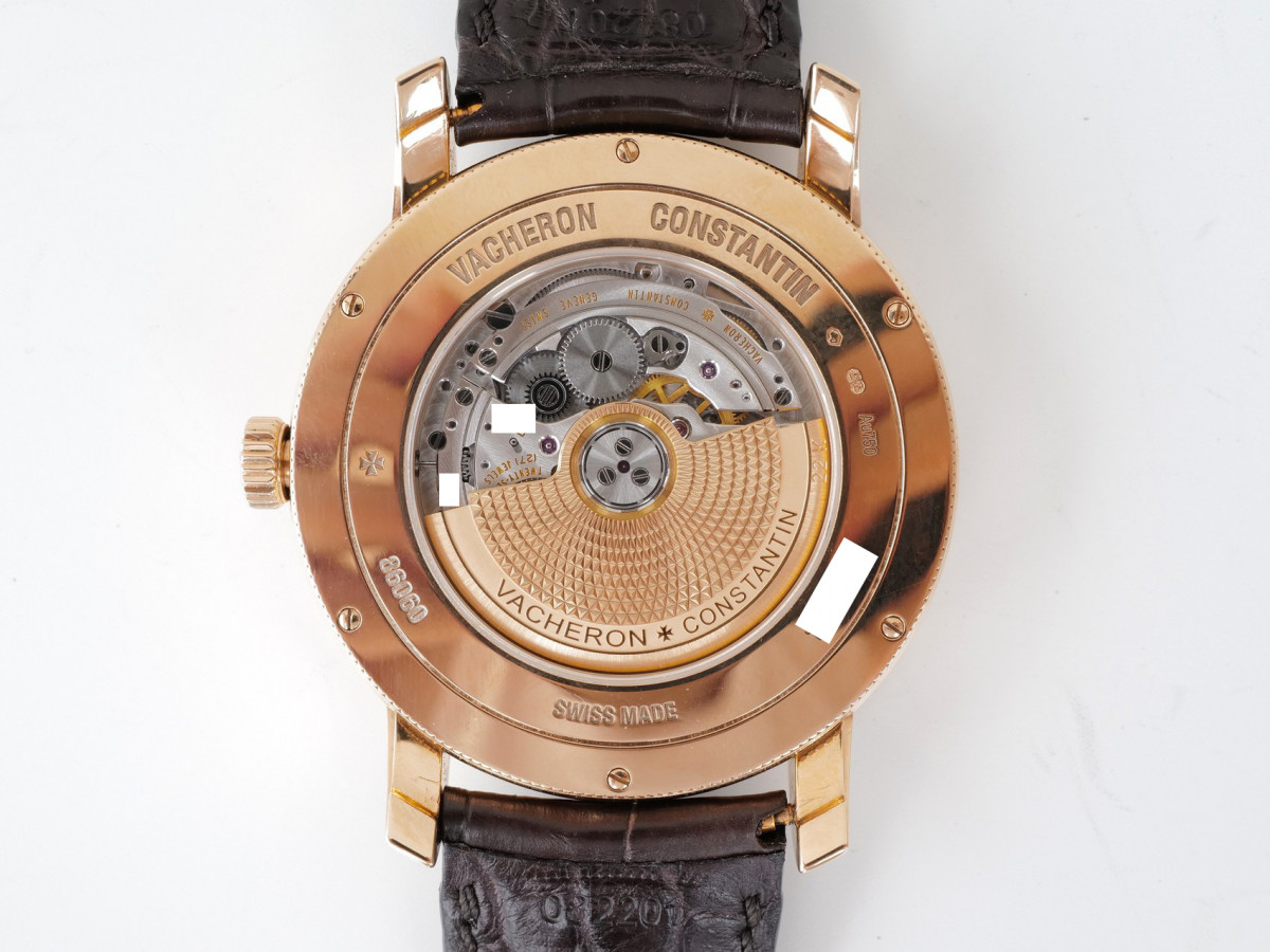 Швейцарские часы Vacheron Constantin Patrimony Traditionnelle World Time 18k Rose Gold