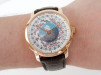 Швейцарские часы Vacheron Constantin Patrimony Traditionnelle World Time 18k Rose Gold