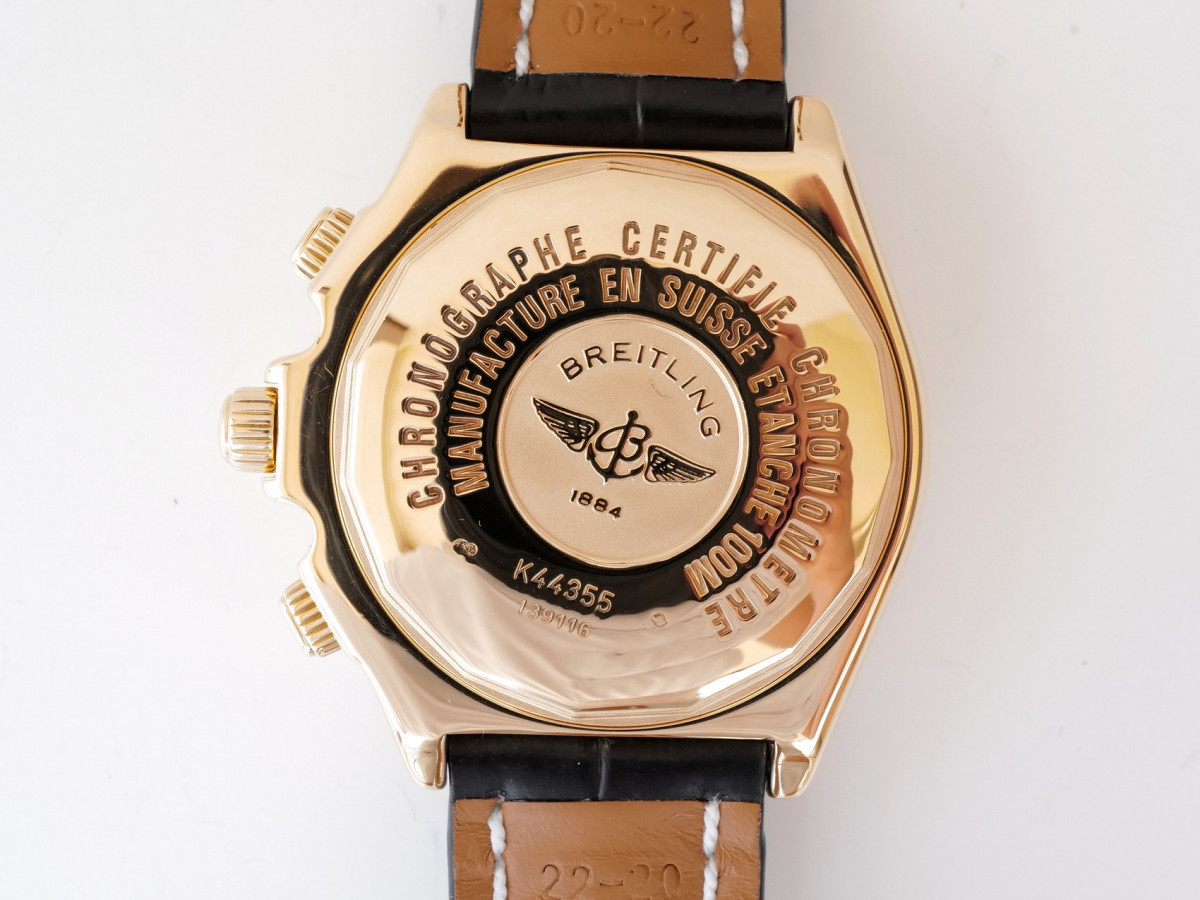 Швейцарские часы Breitling Crosswind Special Edition Chronograph Big Date 18K Yellow Gold 44mm MOP Dial