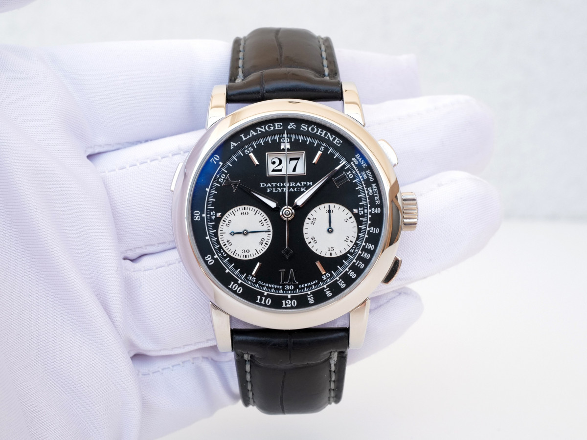 Швейцарський годинник A. Lange & Sohne Datograph Platinum Flyback Chronograph