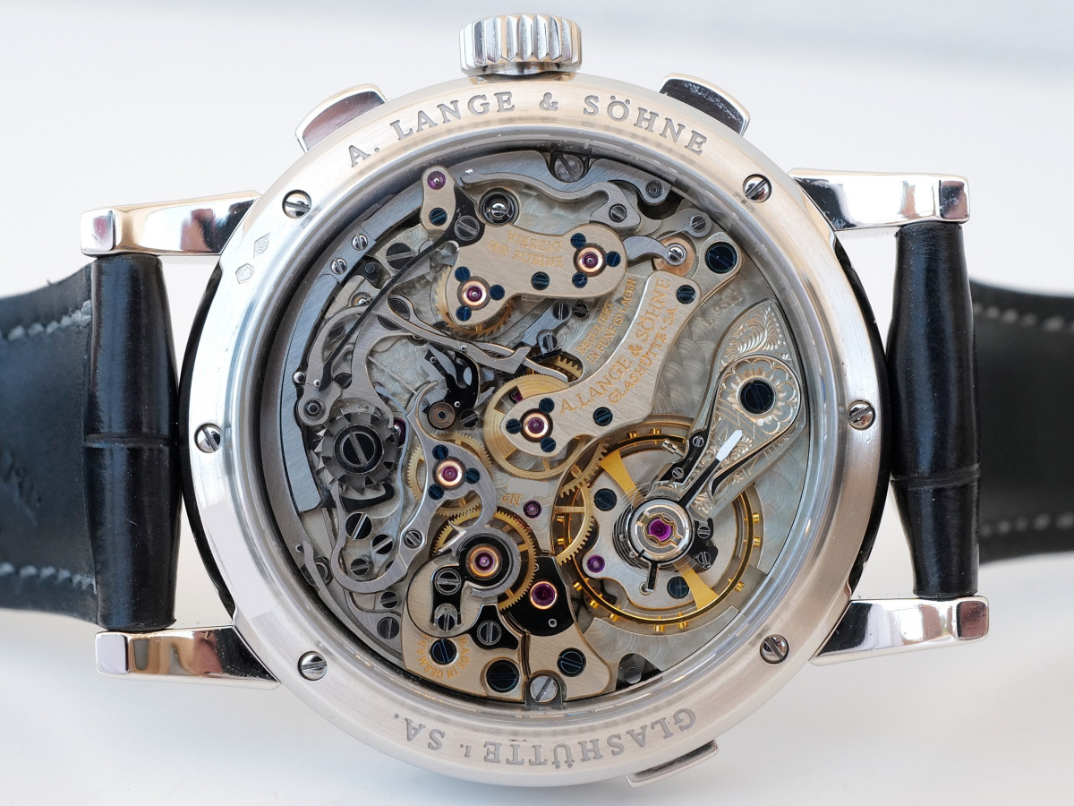 Швейцарський годинник A. Lange & Sohne Datograph Platinum Flyback Chronograph