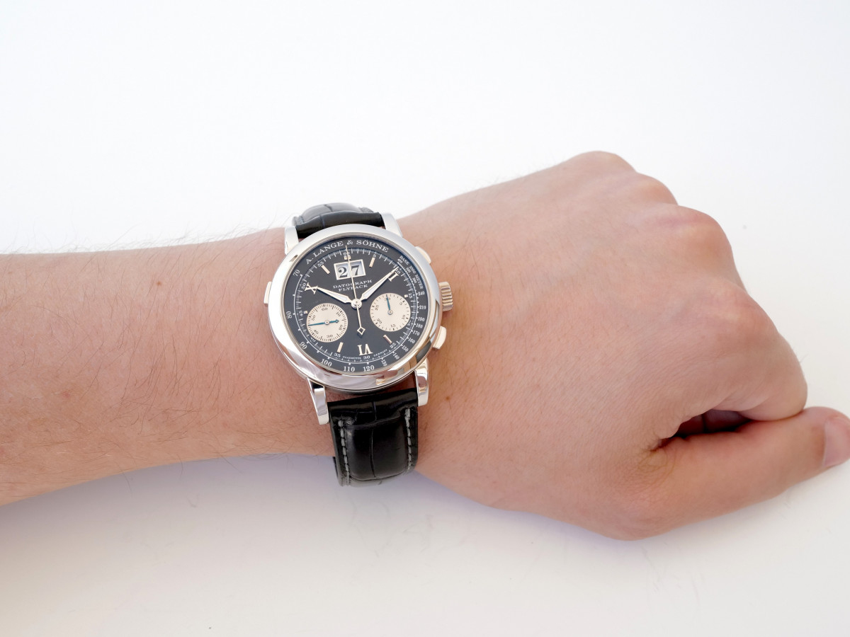 Швейцарський годинник A. Lange & Sohne Datograph Platinum Flyback Chronograph