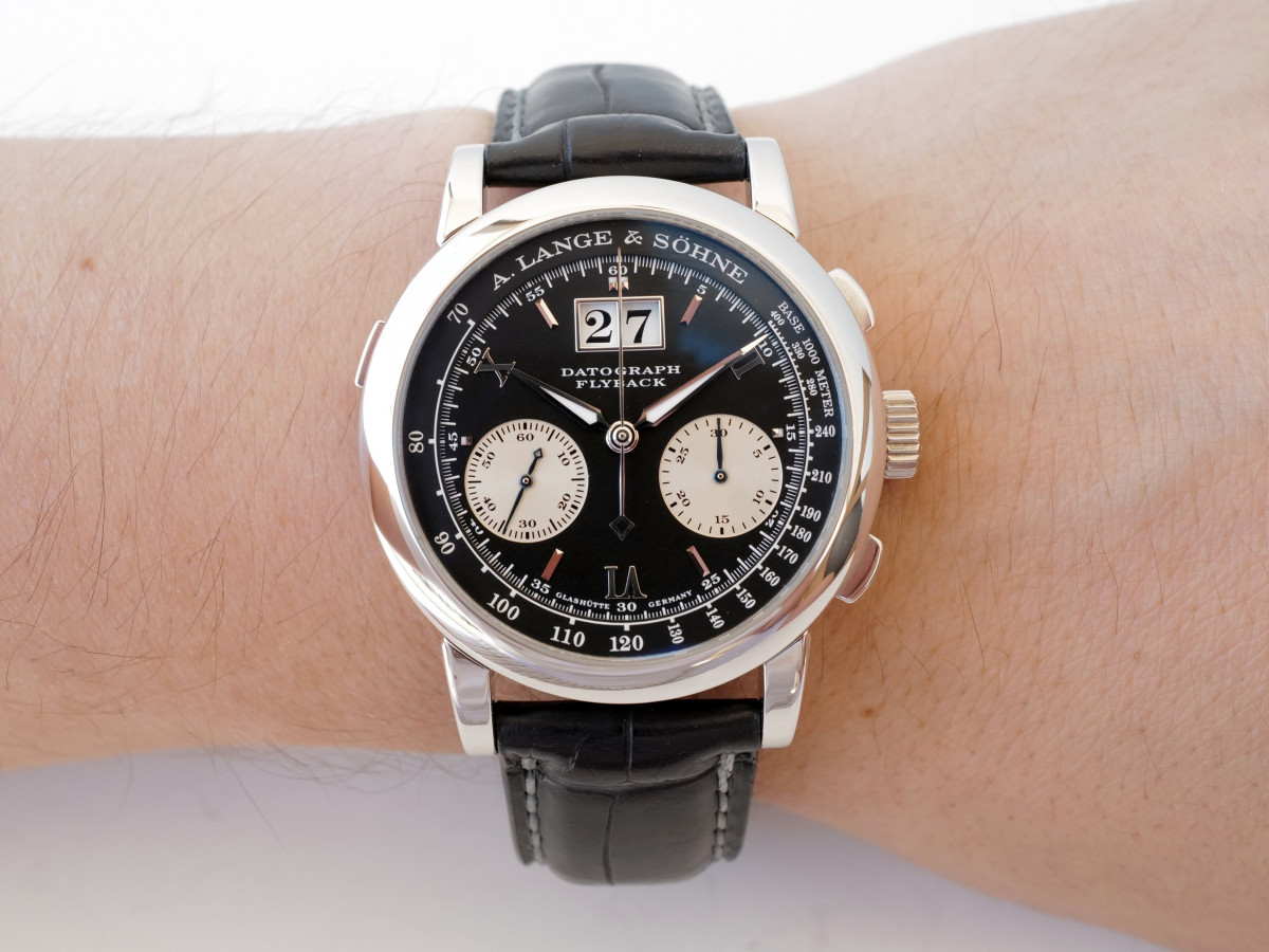 Швейцарський годинник A. Lange & Sohne Datograph Platinum Flyback Chronograph
