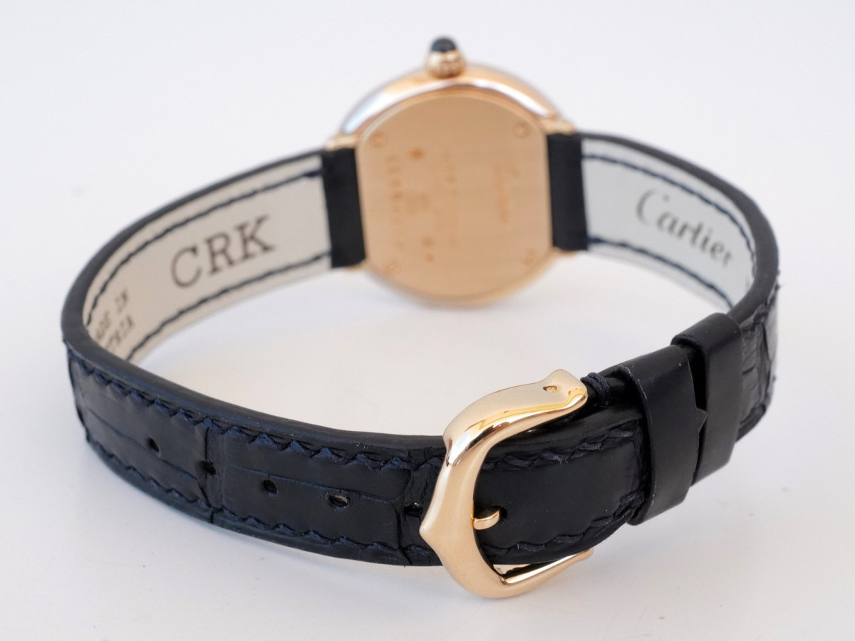 Швейцарские часы Cartier Trinity 18K Tricolor Yellow Rose White Gold Ladies 27mm