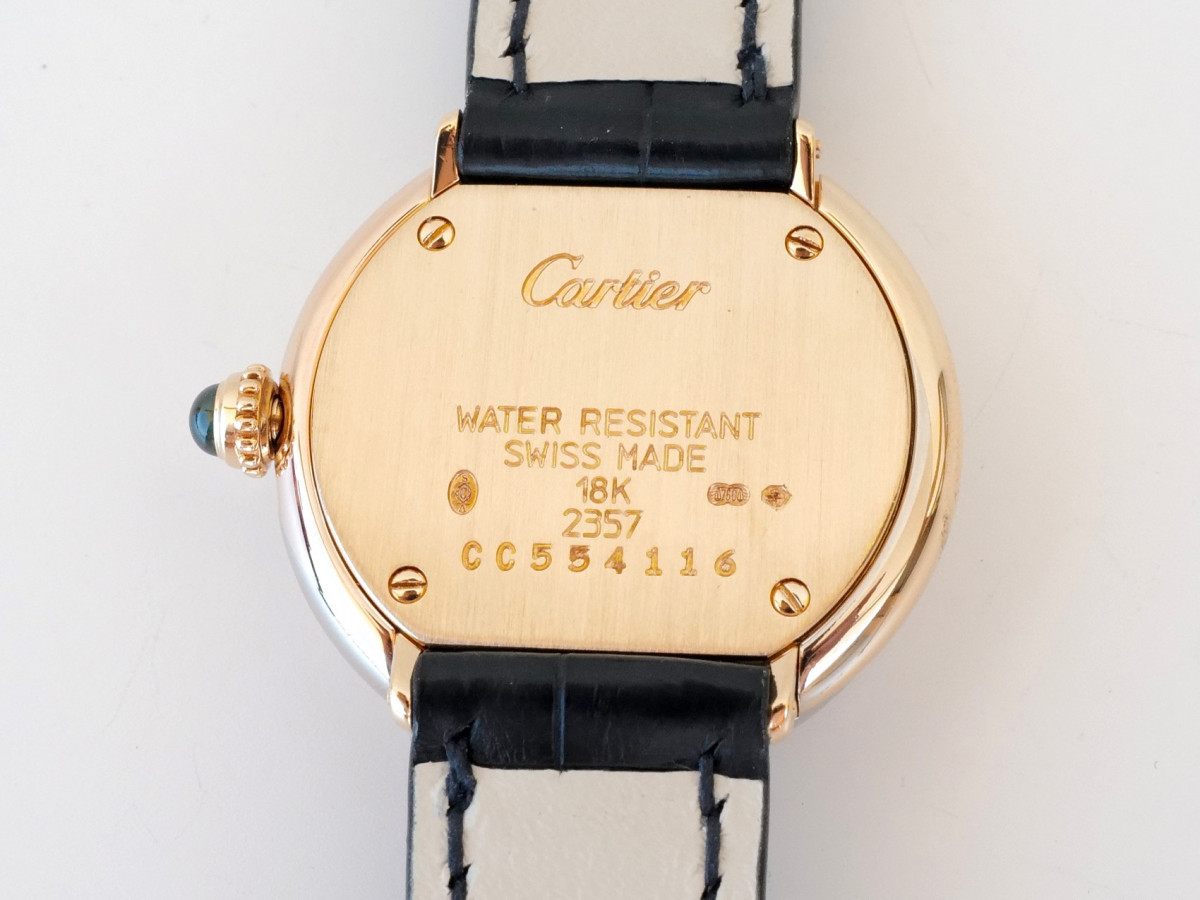 Швейцарские часы Cartier Trinity 18K Tricolor Yellow Rose White Gold Ladies 27mm