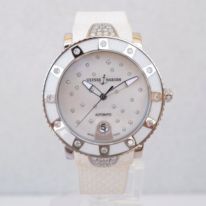 Швейцарские часы Ulysse Nardin Marine Lady Diver Starry Night Diamonds