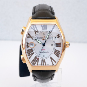 Швейцарские часы Ulysse Nardin Michelangelo Gigante UTC Dual Time 18k Rose Gold
