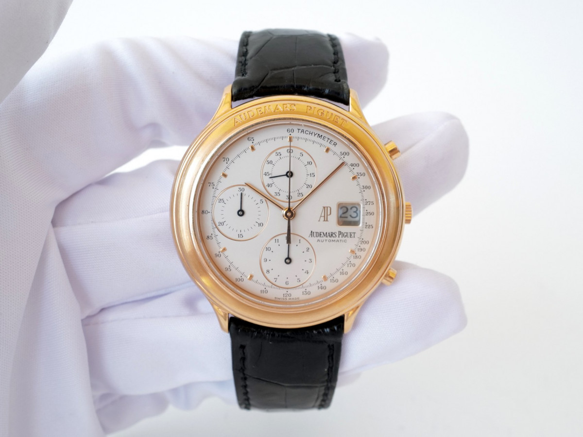 Швейцарський годинник Audemars Piguet Huitieme Chronograph 18K Rose Gold