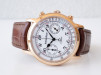 Швейцарские часы Audemars Piguet Jules Audemars Chronograph 18k Rose Gold White Dial