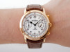 Швейцарские часы Audemars Piguet Jules Audemars Chronograph 18k Rose Gold White Dial