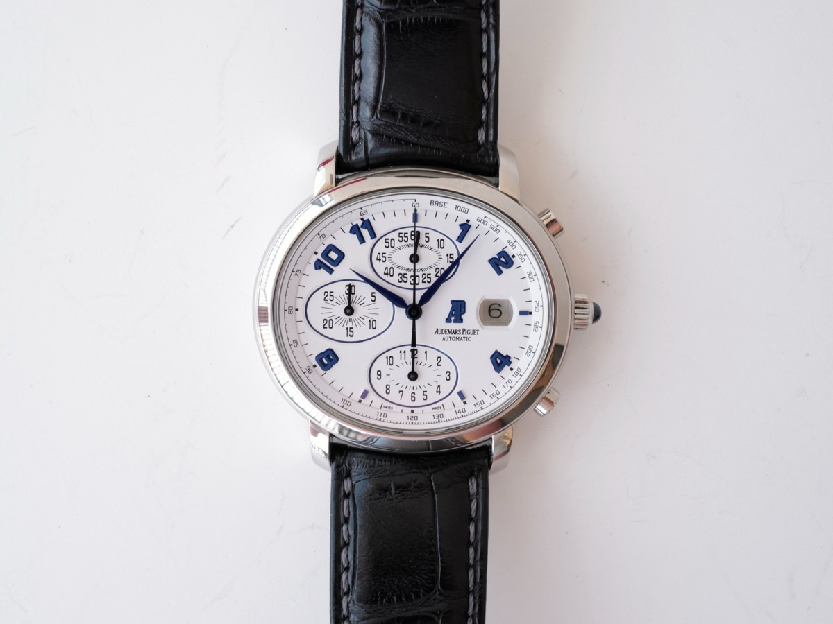 Швейцарський годинник Audemars Piguet Millenary Chronograph White Dial