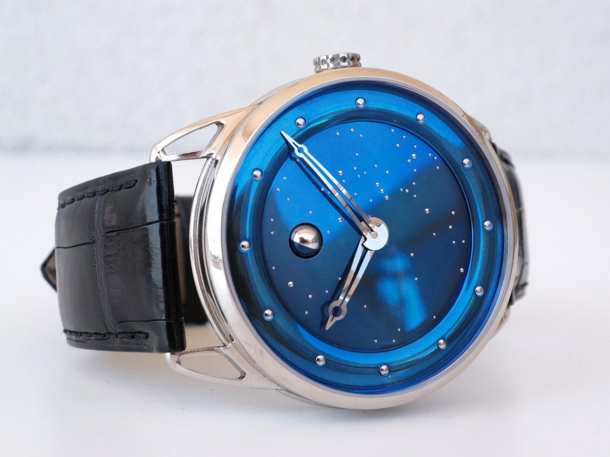 Швейцарський годинник De Bethune DB25 Moon Phase Starry Sky 18K White Gold