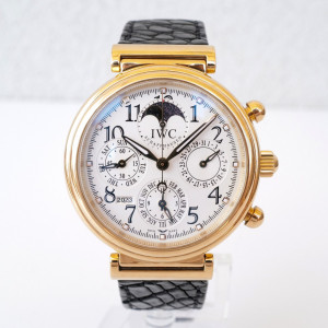 Швейцарские часы IWC Da Vinci Perpetual Calendar Chronograph 18k Yellow Gold