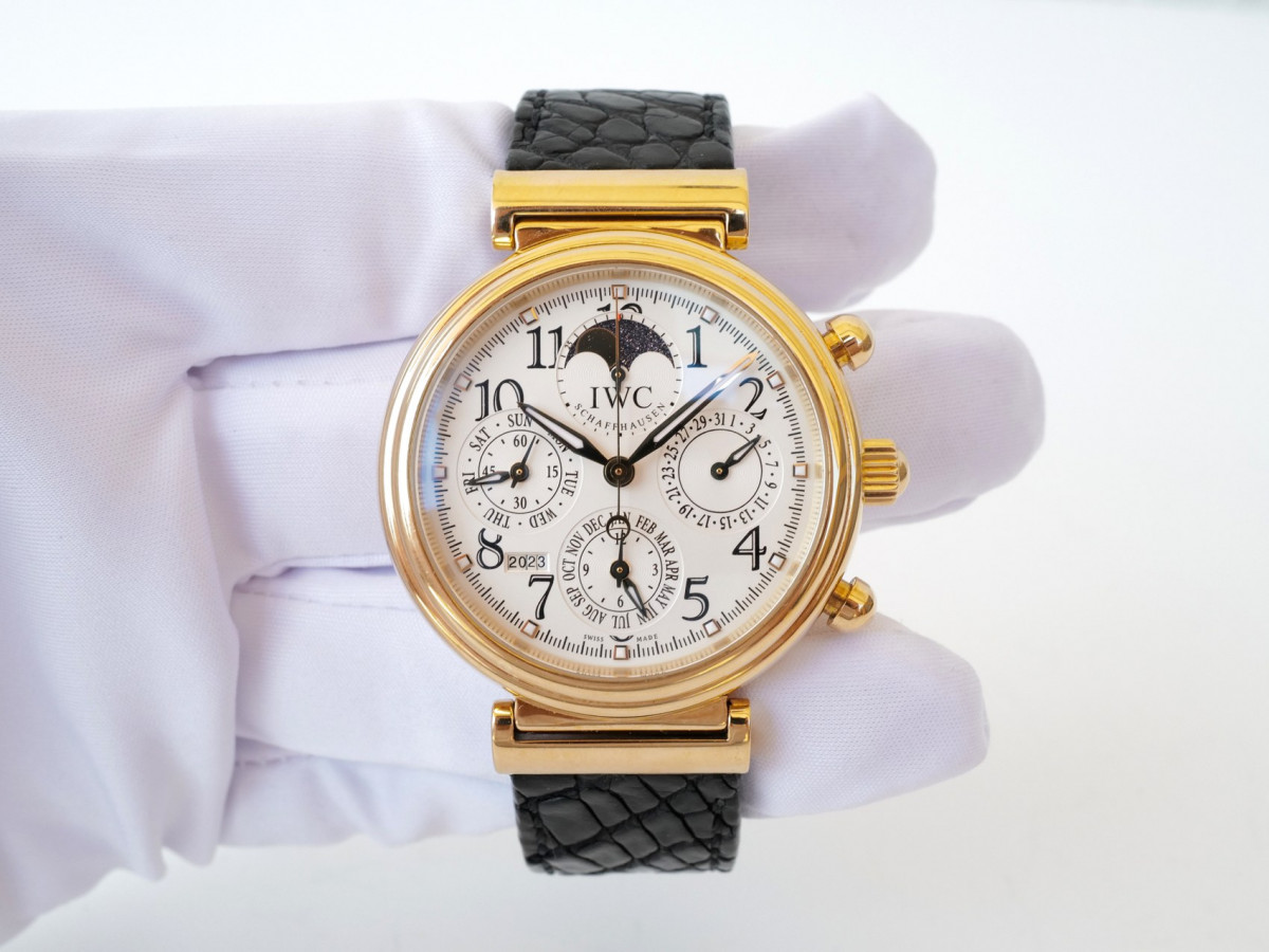 Швейцарские часы IWC Da Vinci Perpetual Calendar Chronograph 18k Yellow Gold