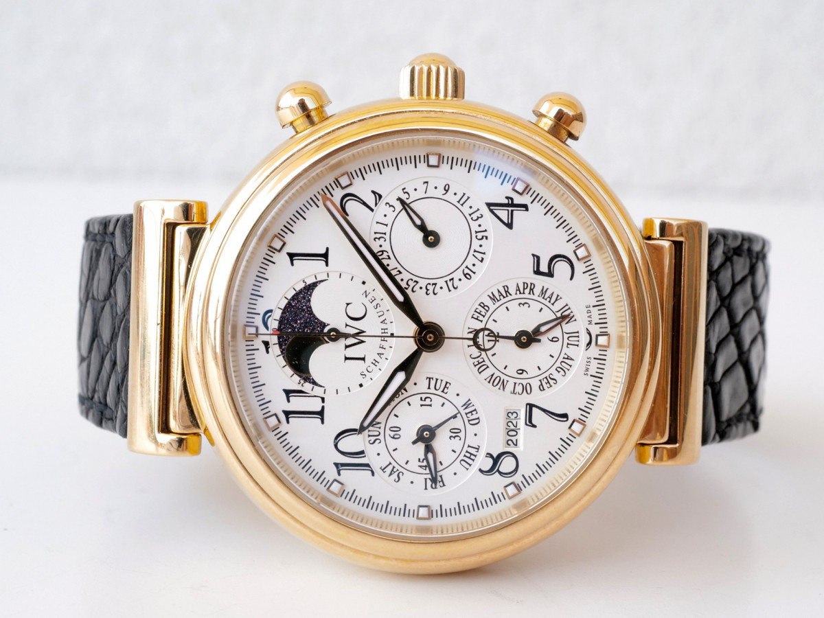 Швейцарские часы IWC Da Vinci Perpetual Calendar Chronograph 18k Yellow Gold