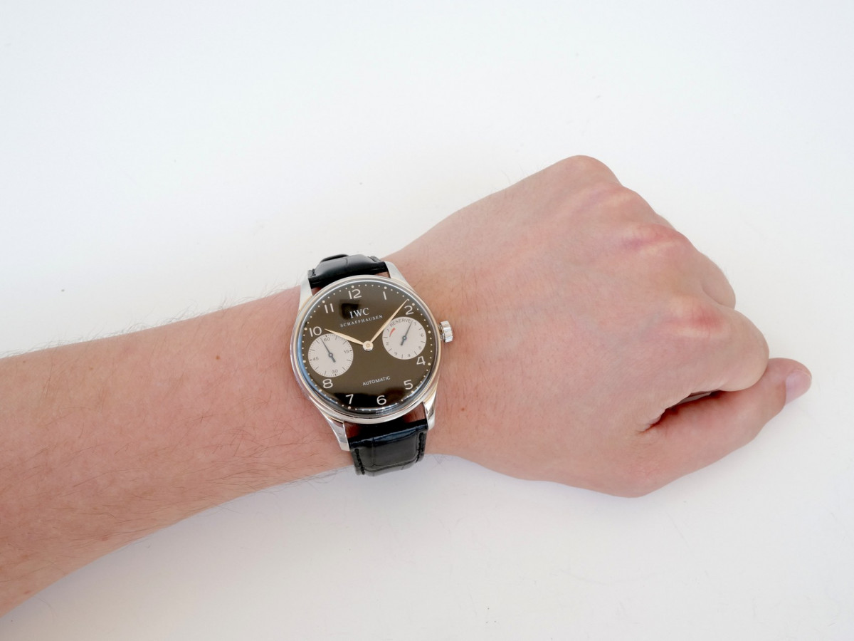 Швейцарський годинник IWC Portugieser 2000 Limited Edition Panda Dial 7 Days Power Reserve