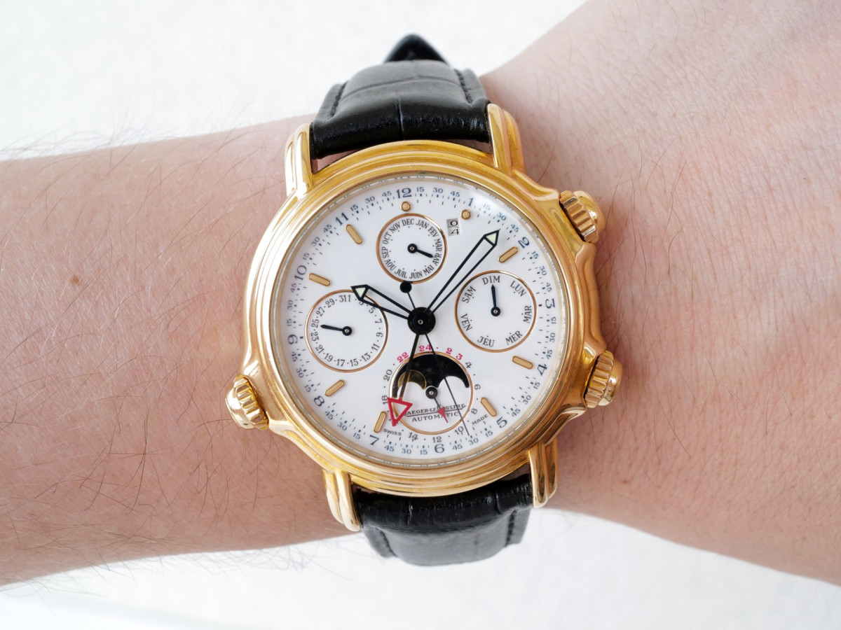 Швейцарские часы Jaeger-LeCoultre Grand Reveil Perpetual Calendar Alarm 18k Yellow Gold