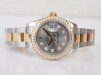 Швейцарские часы Rolex Lady-Datejust 26mm Oyster Steel and Yellow Gold Factory Diamond Dial Bezel