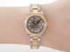 Швейцарские часы Rolex Lady-Datejust 26mm Oyster Steel and Yellow Gold Factory Diamond Dial Bezel