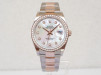 Швейцарские часы Rolex Datejust 36mm Oyster Steel 18K Rose Gold MOP Diamond Dial Bezel