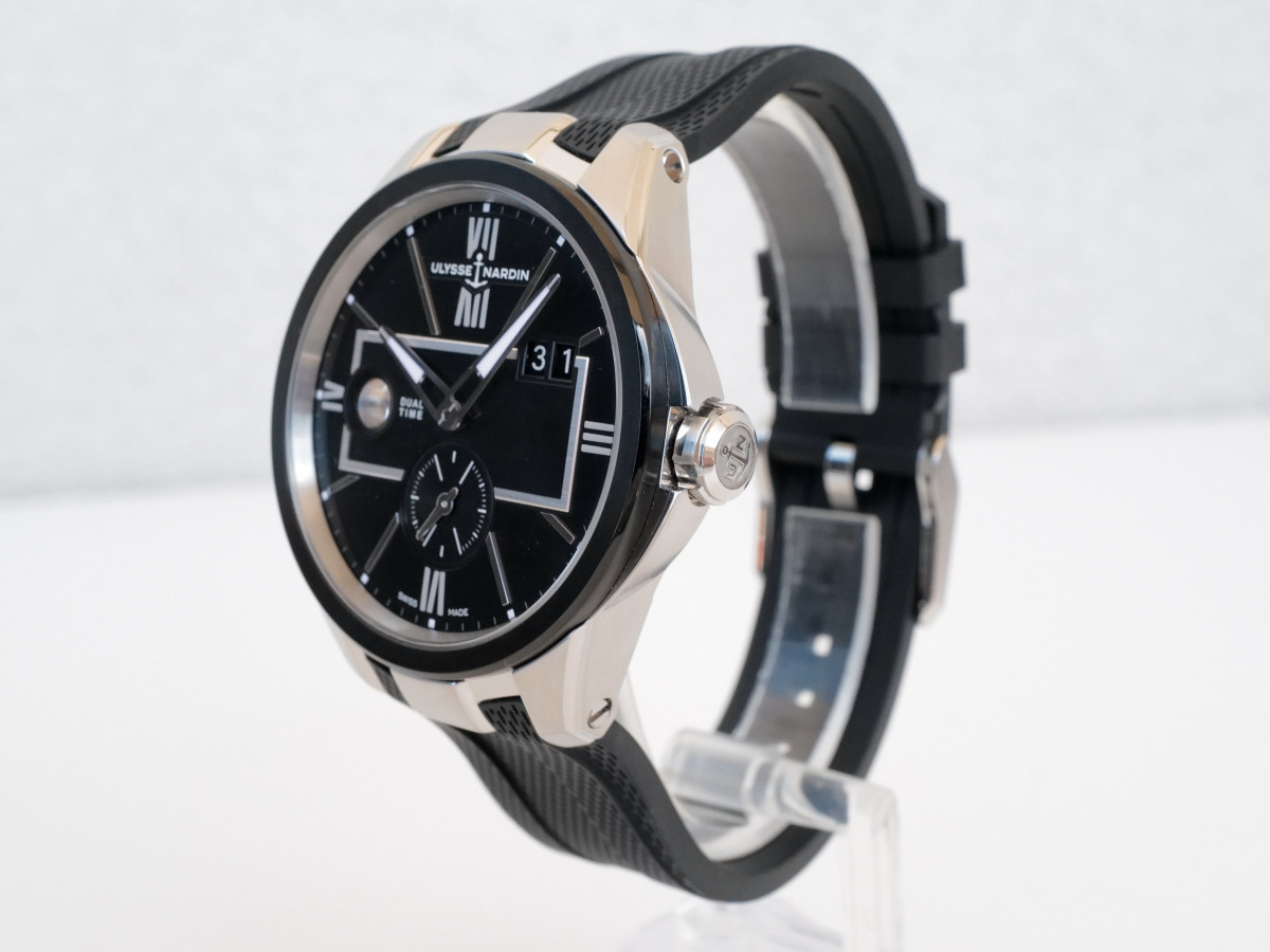 Швейцарские часы Ulysse Nardin Executive Dual Time Blast 42mm Black Dial