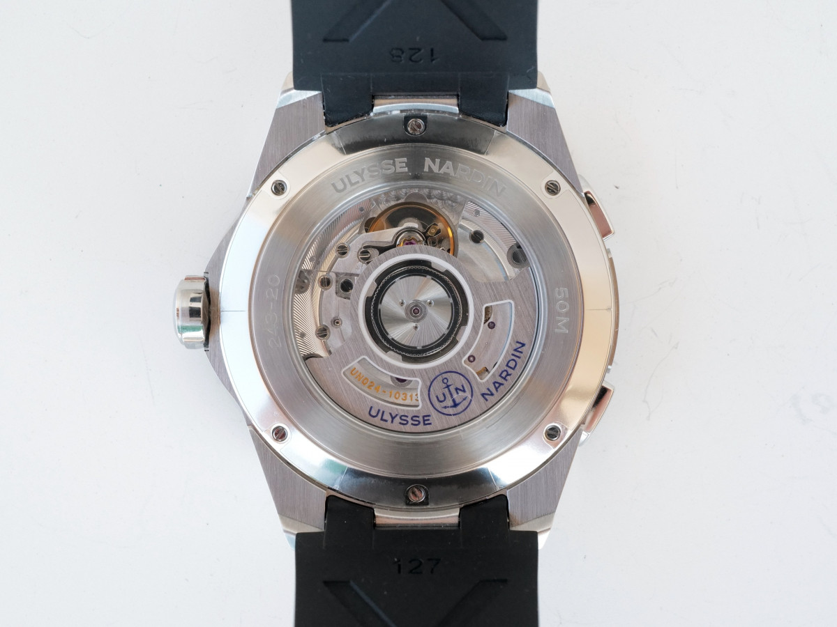 Швейцарские часы Ulysse Nardin Executive Dual Time Blast 42mm Black Dial