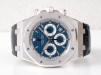 Швейцарские часы Audemars Piguet Royal Oak Chronograph 18k White Gold Blue Dial