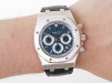 Швейцарские часы Audemars Piguet Royal Oak Chronograph 18k White Gold Blue Dial