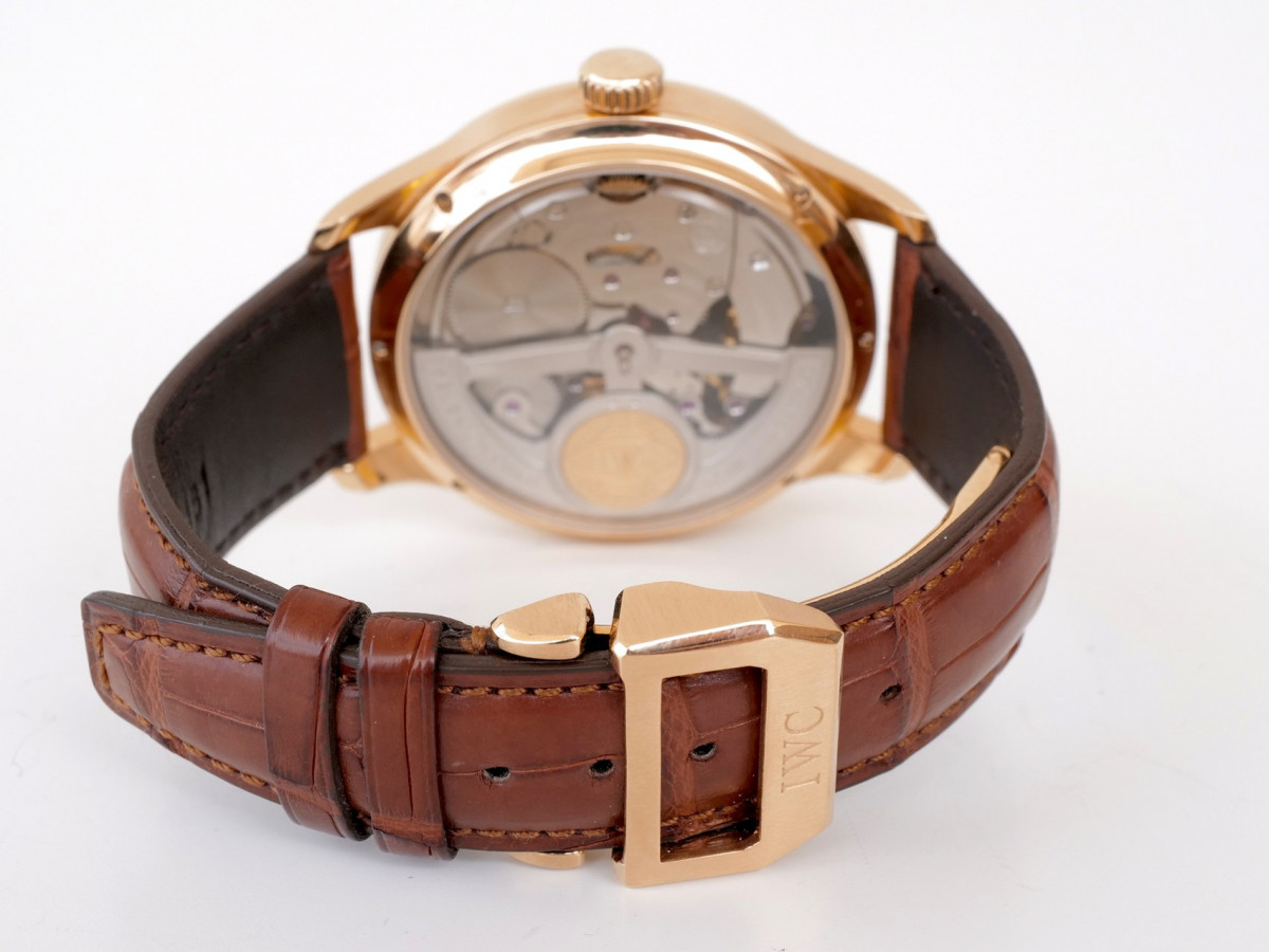 Швейцарские часы IWC Portuguese Tourbillon Mystere 7 Days Power Reserve 18K Rose Gold Limited Edition