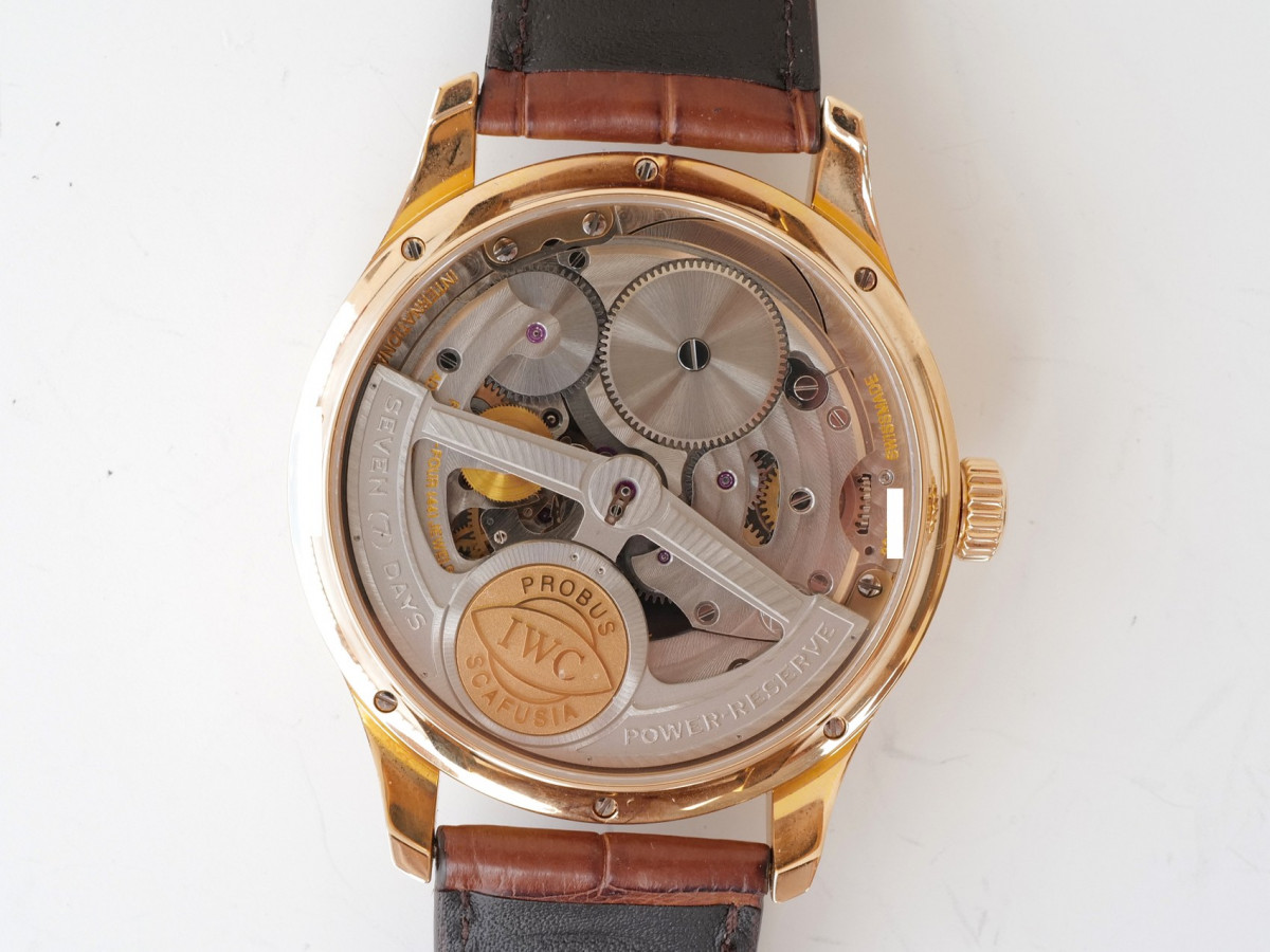 Швейцарские часы IWC Portuguese Tourbillon Mystere 7 Days Power Reserve 18K Rose Gold Limited Edition