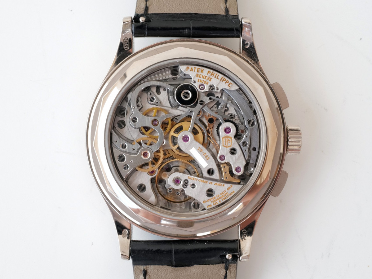 Швейцарський годинник Patek Philippe Complications Manual Wind Chronograph 18K White Gold