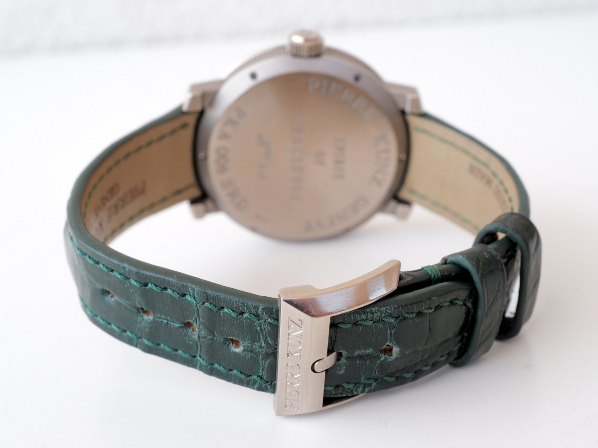 Швейцарские часы Pierre Kunz Spirit Of Challenge Retrograde Seconds 18k White Gold