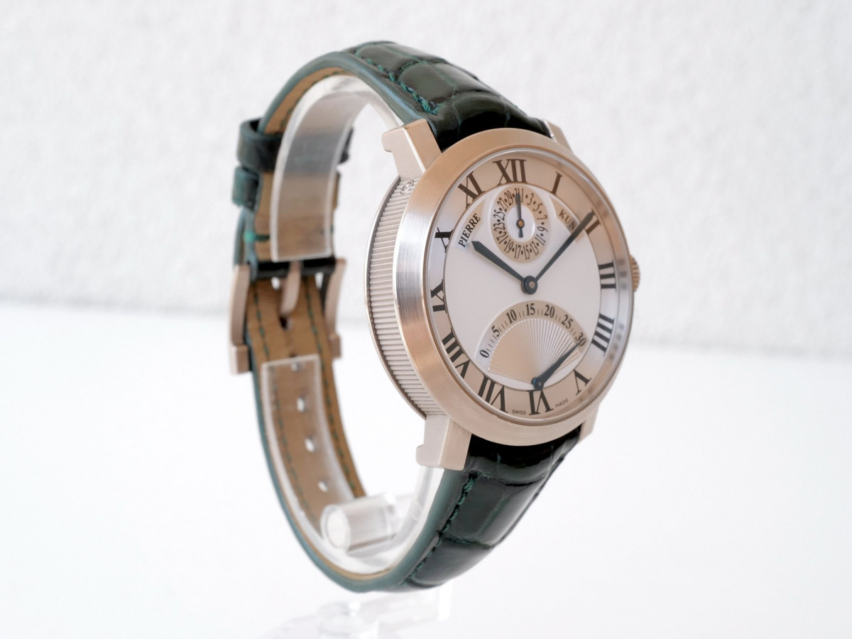 Швейцарские часы Pierre Kunz Spirit Of Challenge Retrograde Seconds 18k White Gold