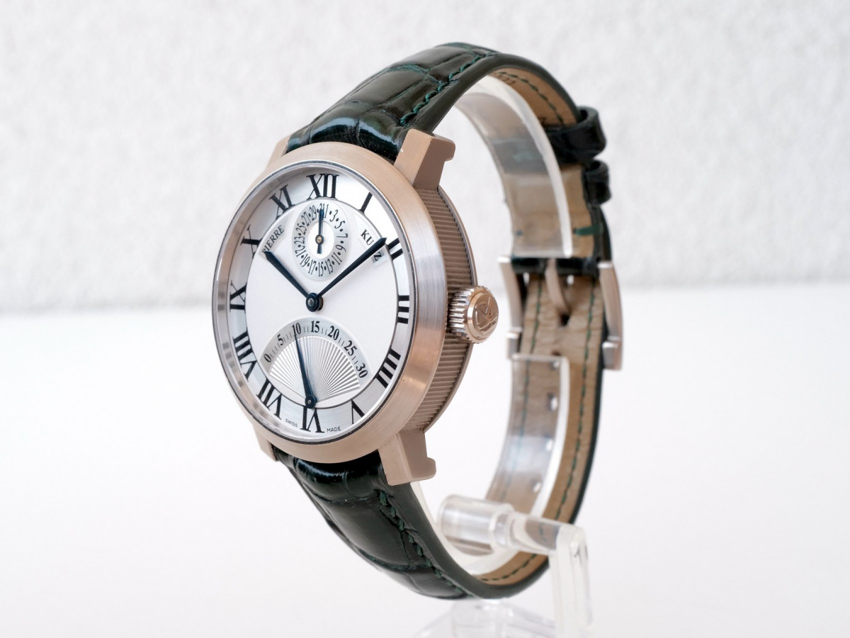 Швейцарские часы Pierre Kunz Spirit Of Challenge Retrograde Seconds 18k White Gold