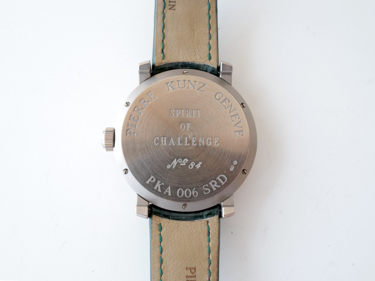 Швейцарские часы Pierre Kunz Spirit Of Challenge Retrograde Seconds 18k White Gold