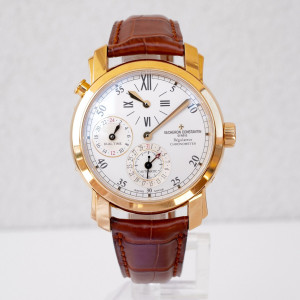 Швейцарський годинник Vacheron Constantin Malte Dual Time Regulator 18K Yellow Gold