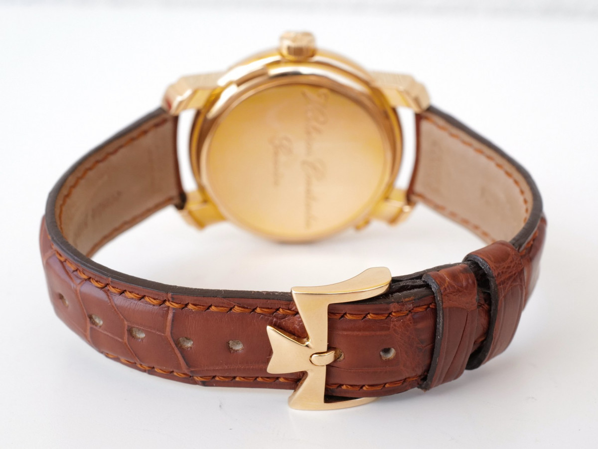 Швейцарський годинник Vacheron Constantin Malte Dual Time Regulator 18K Yellow Gold